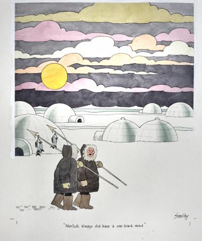 Smilby Smilby Sexy Large Breasts Fetish Cartoon Eskimo Fantasize about Large Female Breasts