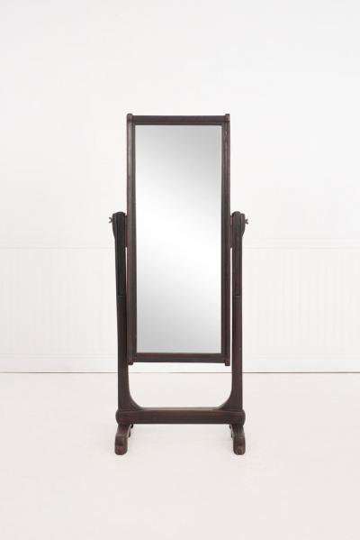 Smokey Tunis Carved Mirror 1969