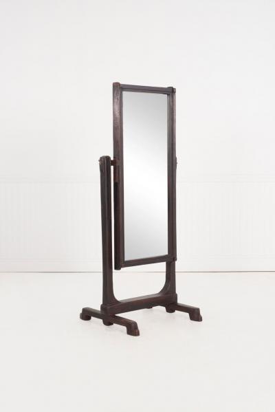 Smokey Tunis Carved Mirror 1969