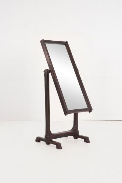 Smokey Tunis Carved Mirror 1969