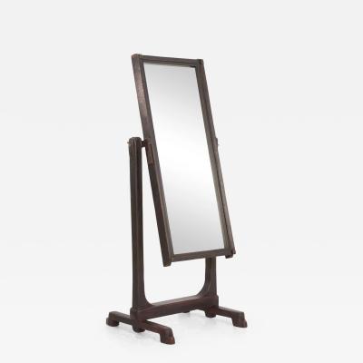 Smokey Tunis Carved Mirror 1969
