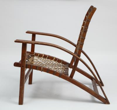 Sno Shu lounge chair designed by architect Carl Koch for Vermont Tubbs