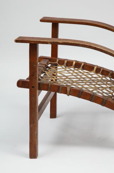 Sno Shu lounge chair designed by architect Carl Koch for Vermont Tubbs