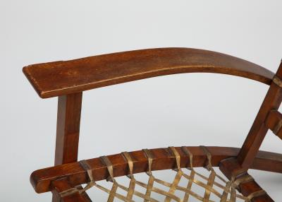 Sno Shu lounge chair designed by architect Carl Koch for Vermont Tubbs