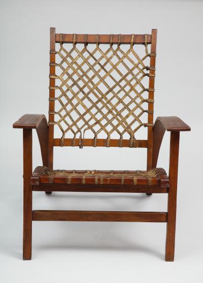 Sno Shu lounge chair designed by architect Carl Koch for Vermont Tubbs