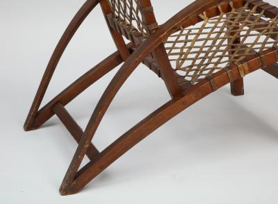 Sno Shu lounge chair designed by architect Carl Koch for Vermont Tubbs