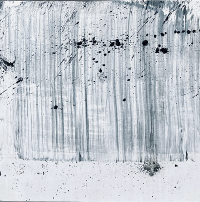 Snow Falling on Birch and Memories 