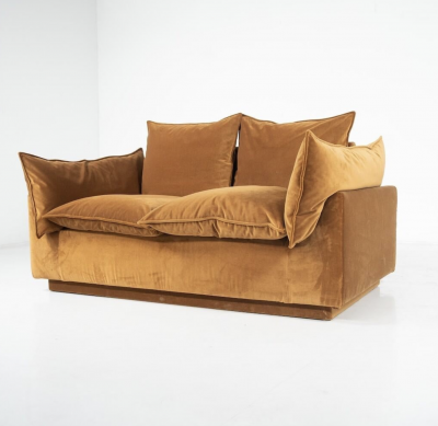 Sofa Cado 2 Seater by Gunnar Gravesen and David Lewis Divano for ICF Italy