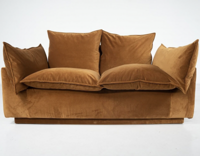 Sofa Cado 2 Seater by Gunnar Gravesen and David Lewis Divano for ICF Italy
