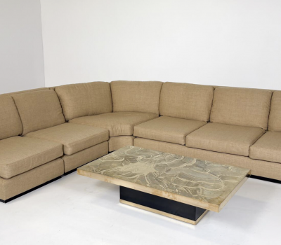 Sofa by Willy Rizzo for Mario Sabot Italy 1970s