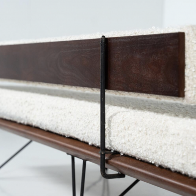 Sofa with integrated tabletop by Carlo Hauner Martin Eisler for forma 1950s