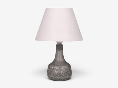 Soholm Stentoj Table Lamp Grey Stoneware Denmark 1960s