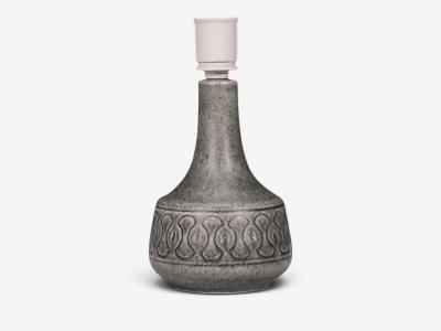 Soholm Stentoj Table Lamp Grey Stoneware Denmark 1960s