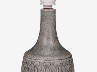 Soholm Stentoj Table Lamp Grey Stoneware Denmark 1960s