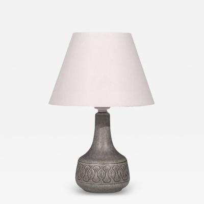 Soholm Stentoj Table Lamp Grey Stoneware Denmark 1960s