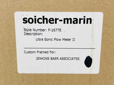 Soicher Marin Original Painting titled Ultra Sonic Flow Meter II Signed