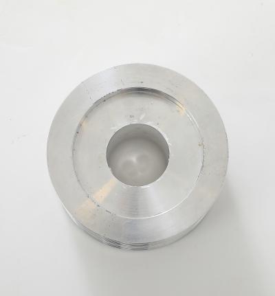 Solid Aluminum Space Shuttle Part Candle Holder