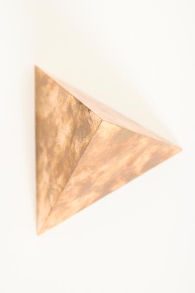 Solid Bronze Pyramid