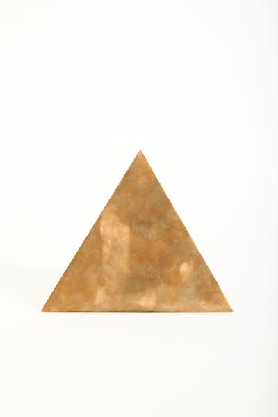 Solid Bronze Pyramid