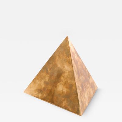 Solid Bronze Pyramid