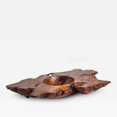 Solid Burled Elm Root Bowl by Tripp Espenet