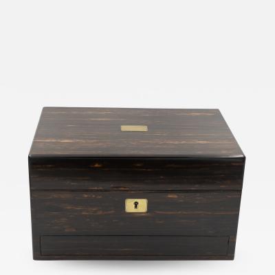 Solid Coromandel Dressing Jewel Box Of Timeless Elegance English 1830 1850 