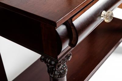 Solid Mahogany Wood Buffet Free Standing Wall Piece