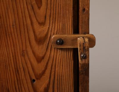 Solid Pine Handmade Cabinet Auvergnat France 1945