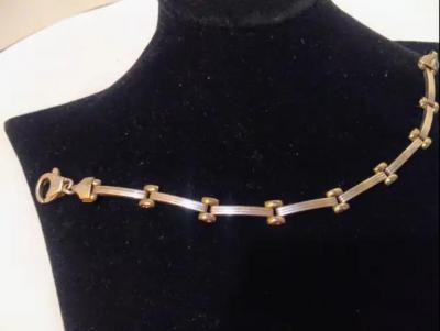Solid Sterling Silver 7 Link Bracelet