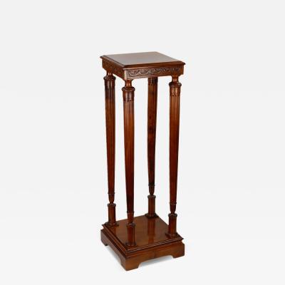 Solid Walnut Console Table In The Art Deco Style Europe Early 20th Century