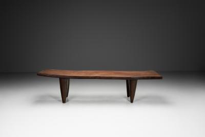 Solid Wood Senufo Bench Ivory Coast Mid 20th Century