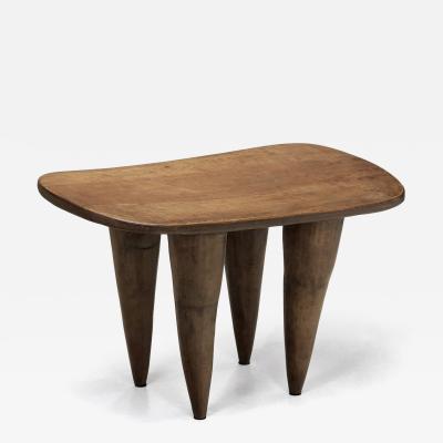 Solid Wood Senufo Stool Ivory Coast 20th Century