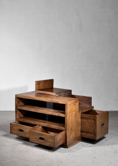 Solid elm bar table
