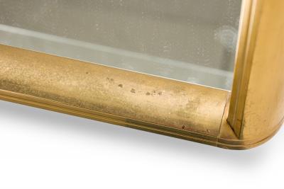 Solmet Italian Mid Century Four Shelf Brass Frame Etagere Bookshelf