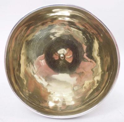 Soloman Hougham Pair of English Georgian Neoclassical Sterling Silver Goblets 1803