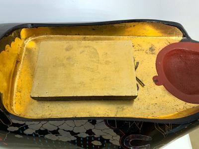 Someya Satoshi Rhino Contemporary Japanese Lacquer Art by Someya Satoshi