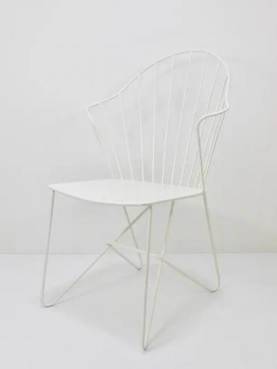 Sonett Astoria Auersperg Midcentury Wire Chair Karl Fostel Austria 1950s
