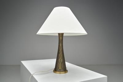 Sonja Katzin Model E1140 Table Lamp by Sonja Katzin for ASEA Sweden ca 1950s