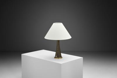 Sonja Katzin Model E1140 Table Lamp by Sonja Katzin for ASEA Sweden ca 1950s