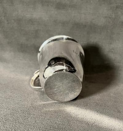 Soren Georg Jensen Georg Jensen Sterling Silver Baby Christening Cup