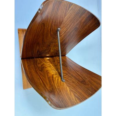 Sori Yanagi 1960s Sori Yanagi Rosewood Butterfly Stool