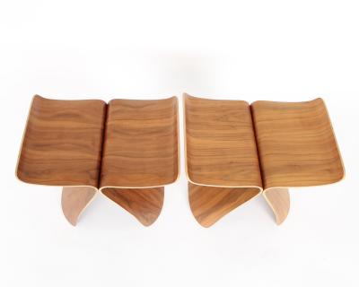 Sori Yanagi Sori Yanagi Butterfly Stool in Molded Rosewood Tendo Mokko