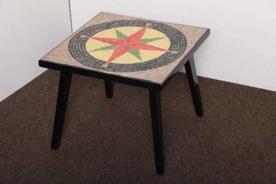 Southern Cross 50s Mosaic Low Accent Table