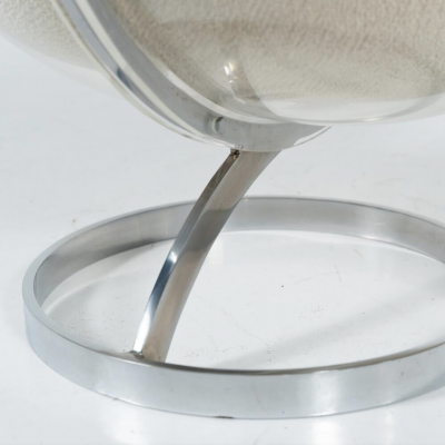 Space Age Sph re Lounge Chairs by Boris Tabacoff Mobillier Modulaire