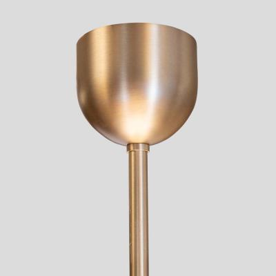 Space age suspension lighting fixture