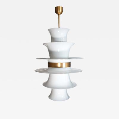 Space age suspension lighting fixture