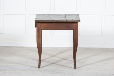 Spanish 18thC Provincial Oak Side Table