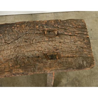 Spanish 19th Century Butcher s Table from Catalonia