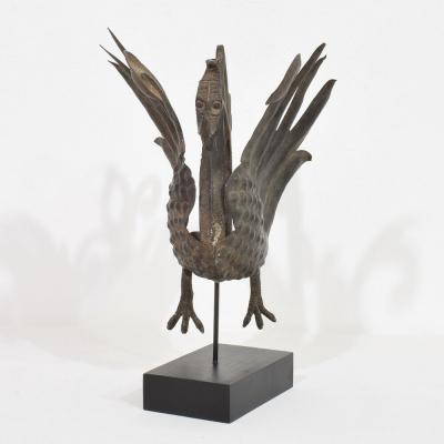 Spanish 19th Century Hand Forged Iron Bird Fragment
