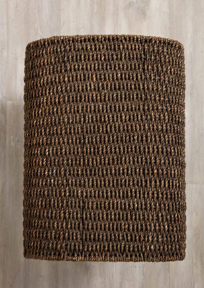 Spanish Bamboo and Chrome Lounge Chair with Ottoman Spain circa 1960